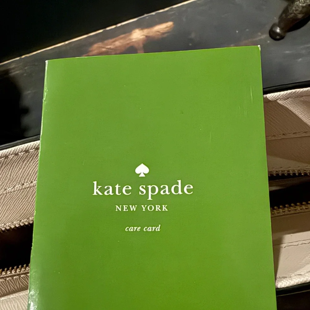Kate Spade Laurel Way Medium Dally Tote Bag WKRU5302 Soft Porcelain Black